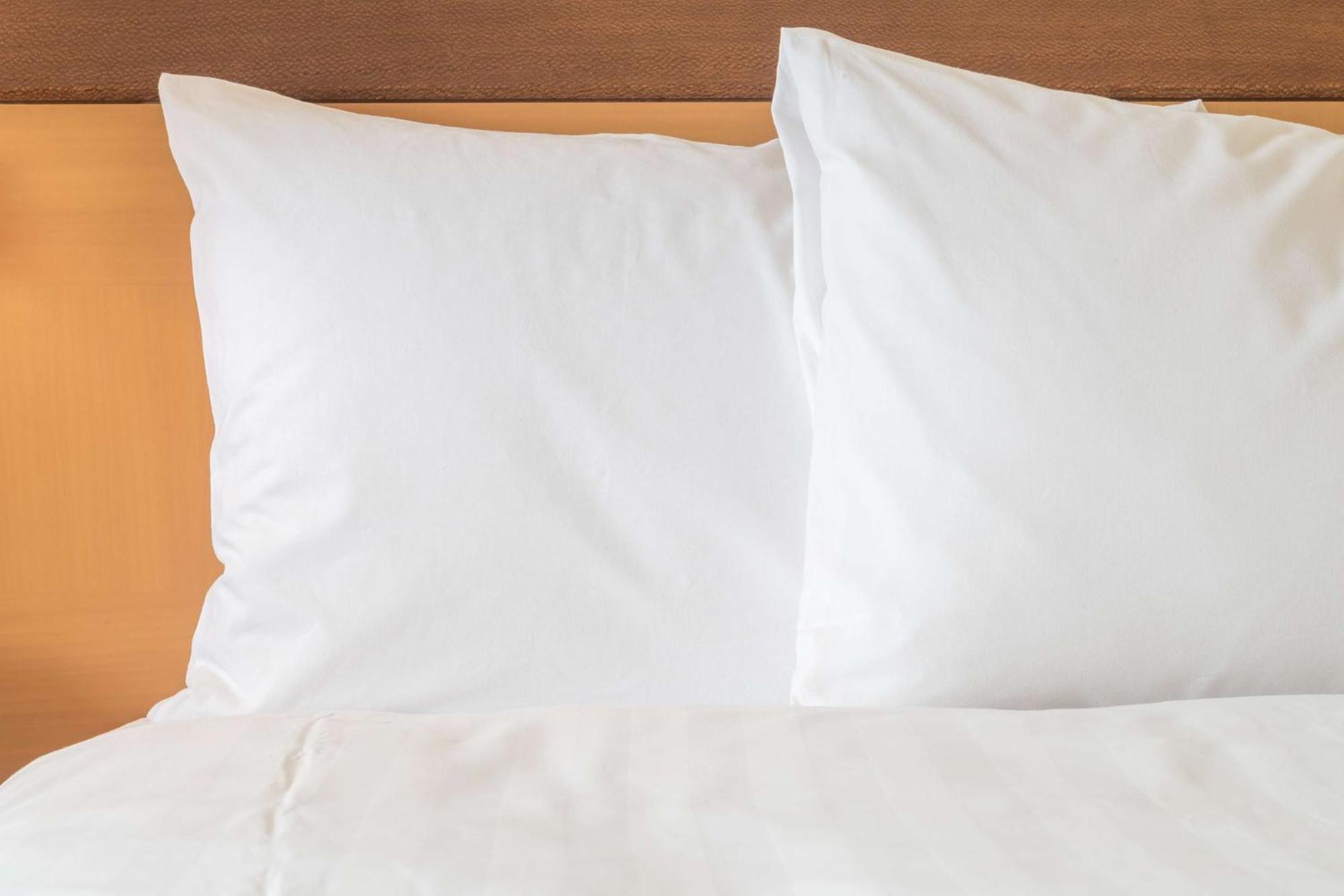Hotel Crowne Plaza Tainan By Ihg Zewnętrze zdjęcie Two pillows on a bed